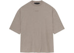 FEAR OF GOD ESSENTIALS SMALL LOGO TEE CORE HEATHER