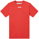 OFF-WHITE ARROWS LOGO TEE "RED"