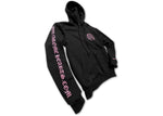 CHROME HEARTS ONLINE EXCLUSIVE HORSE SHOE HOODIE "BLACK/PINK"