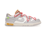 NIKE DUNK LOW OFF WHITE "LOT 6"