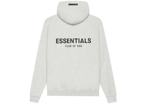 ESSENTIALS PULLOVER HOODIE SS22 "LIGHT OATMEAL"