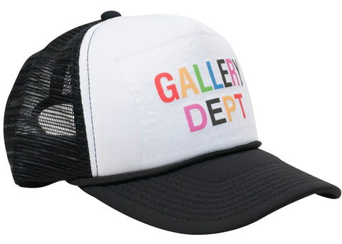 GALLERY DEPT. BEVERLY HILLS TRUCKER HAT "BLACK/WHITE"