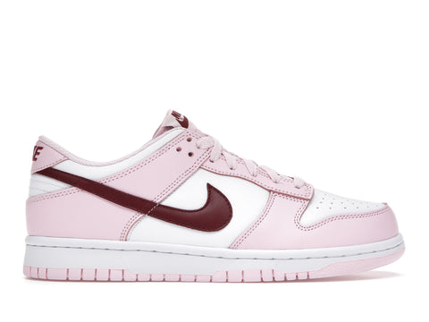 NIKE DUNK LOW GS "PINK FOAM RED WHITE"