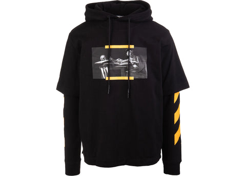 OFF-WHITE PASCAL PAINTING OS HOODIE "BLACK"