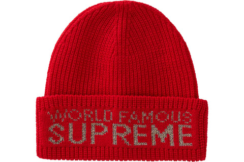 SUP WORLD FAMOUS BEANIE "RED"
