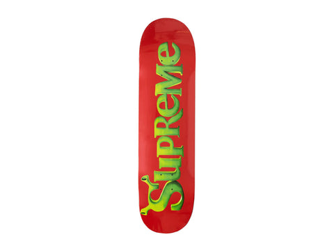 SUPREME SHREK SKATEBOARD DECK "RED"