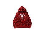 BAPE COLLEGEE LOGO PULLOVERE HOODIE "RED CAMO"