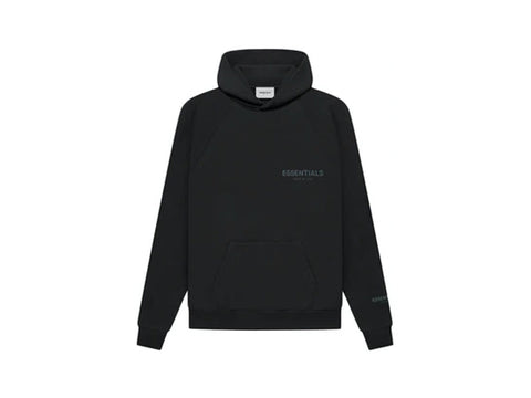 ESSENTIALS CORE COLLECTION PULLOVER HOODIE "STRETCH LIMO BLACK"