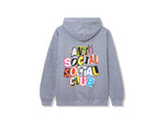 ASSC TORN PAGES OF OUR STORY HEATHER ZIP HOODIE "GREY"